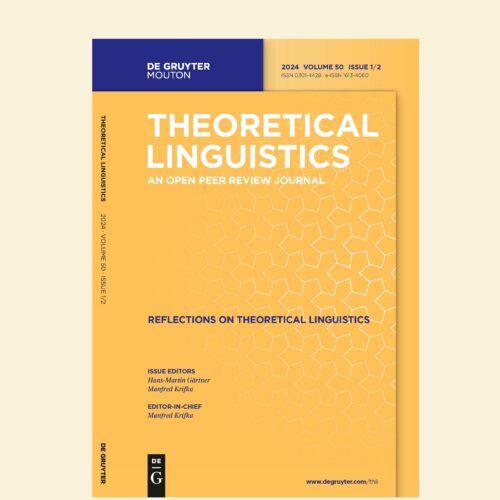 Reflections on theoretical linguistics
