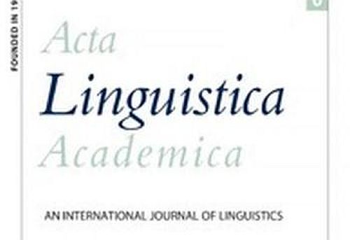 The special issue of Acta Linguistica Academica dedicated to the memory of László Kálmán has been published