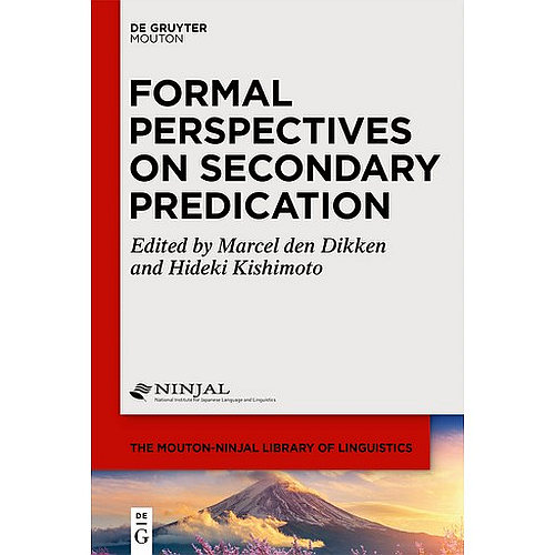 Megjelent a Formal perspectives on secondary predication című kiadvány