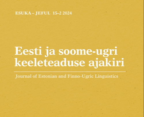 Zsófia Ludányi’s new English-language paper on language consulting in the Journal of Estonian and Finno-Ugric Linguistics